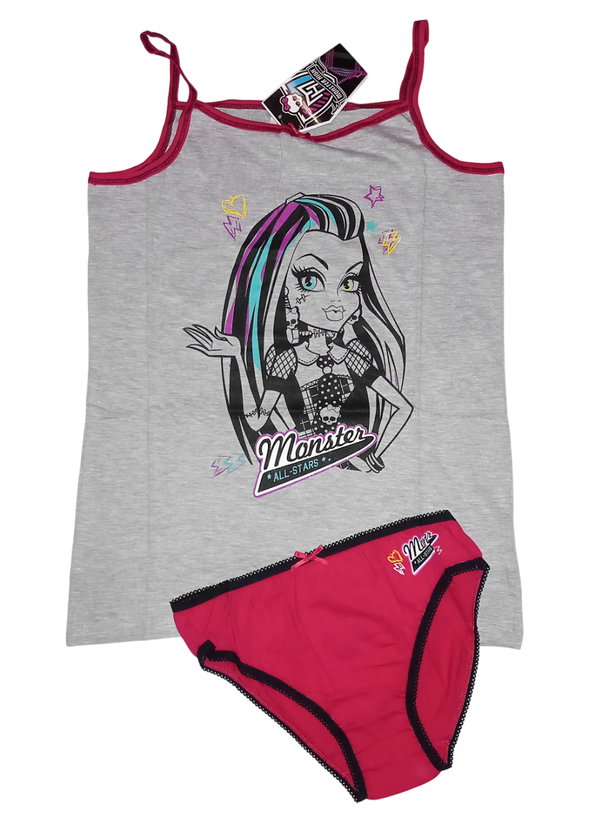 24T Monster High komplet bielizny koszulka z majtkami 14-15 164