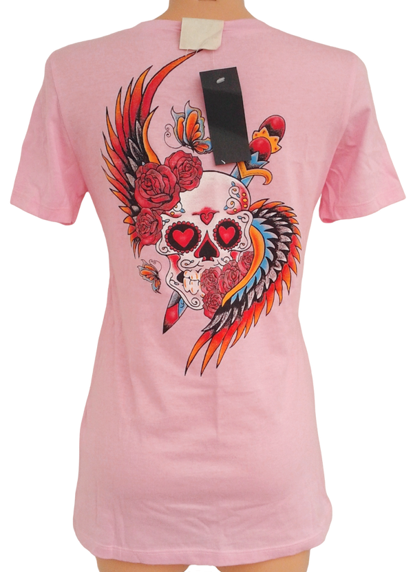 31T Voral koszulka t-shirt bluzka damska czaszki 36/38 S/M