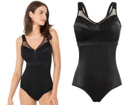 70T Bonprix body modelujące wyszczuplające miękkie bez fiszbin 75F