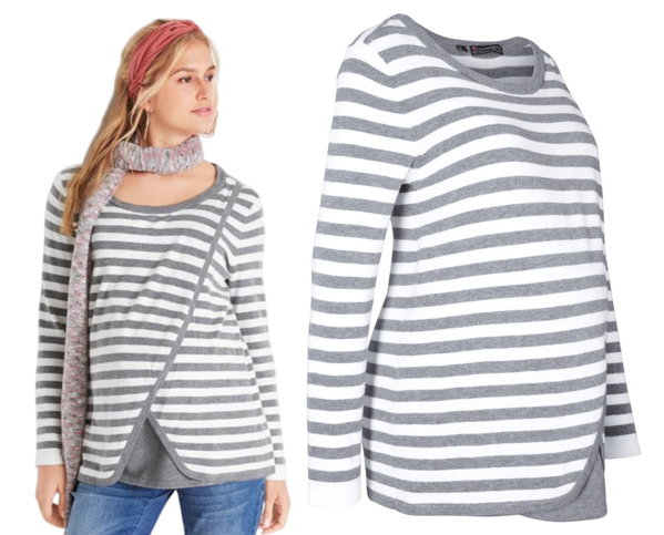 98T Bonprix sweter ciążowy do karmienia 40/42 L/XL