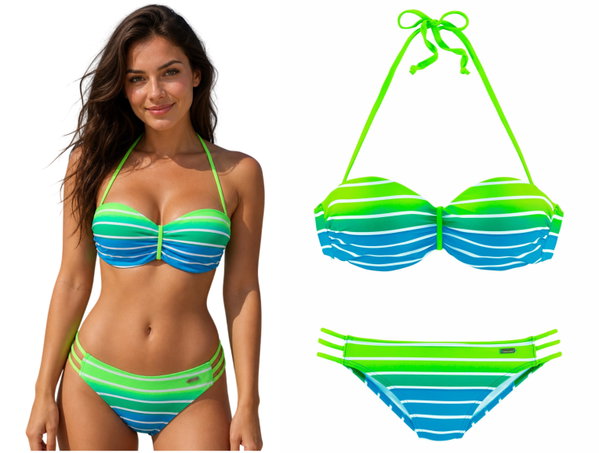 71T Venice Beach bikini komplet strój kostium kąpielowy dwuczęściowy 38B