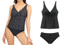 51T Lascana tankini komplet strój kostium kąpielowy dwuczęściowy 46B