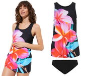 P19T Bonprix tankini strój kostium kąpielowy dwuczęściowy sukienka 40