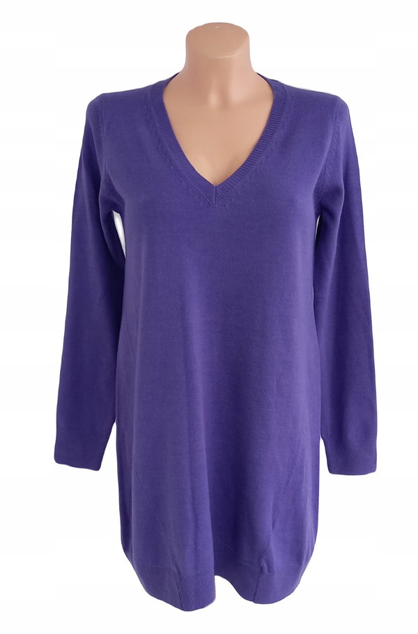 124T Marks&Spencer długi sweter 36 S