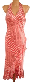 116T Coast sukienka koktailowa asymetryczna 100% silk jedwab 36 S