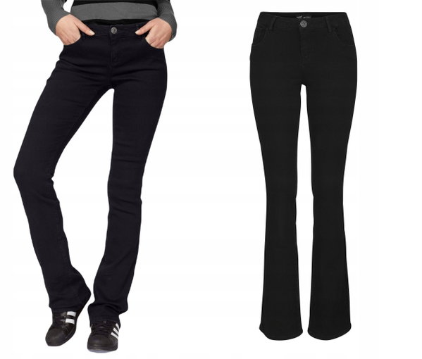 P15T Arizona jeans spodnie damskie bootcut XS