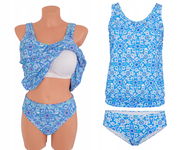 32T Bonprix tankini komplet strój kostium kąpielowy dwuczęściowy 44