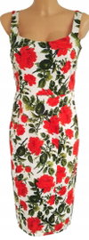 32T Marks&Spencer sukienka do kolan wzór kwiaty 8 36 S