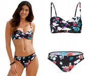 29T Bonprix bikini komplet strój kostium kąpielowy dwuczęściowy 42 80D