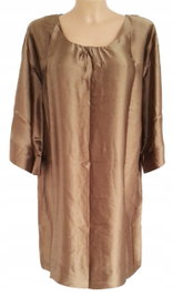 37T Katrin Uri by Scarlett tinika bluzka 100% silk jedwab 38 M
