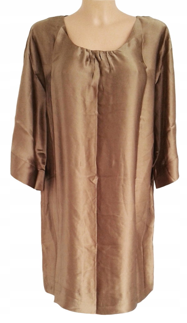 37T Katrin Uri by Scarlett tinika bluzka 100% silk jedwab 38 M