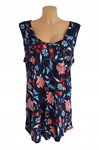 31T Dorothy Perkins tunika bluzka kwiaty fason prosty 44 2XL