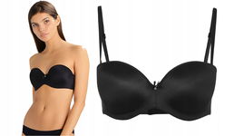 51T Lascana biustonosz usztywniany Multiway strapless push-up 90B