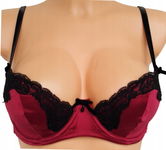 42T Ann Summers biustonosz usztywniany z fiszbinami 56% silk jedwab 80B