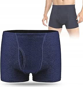Carer Majtki Bokserki niebieski rozmiar 3XL