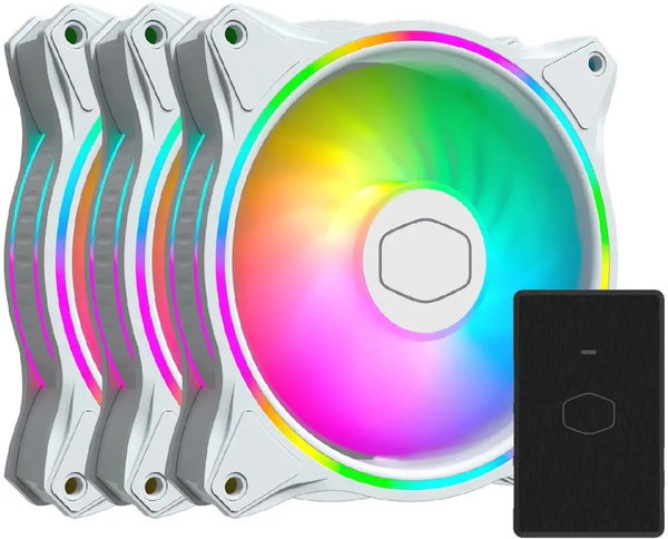 Cooler Master MasterFan MF120 Halo 3w1 edycja biała