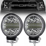 Dinfu Reflektor roboczy LED 102 W, reflektor cofania LED 12 V/24 V