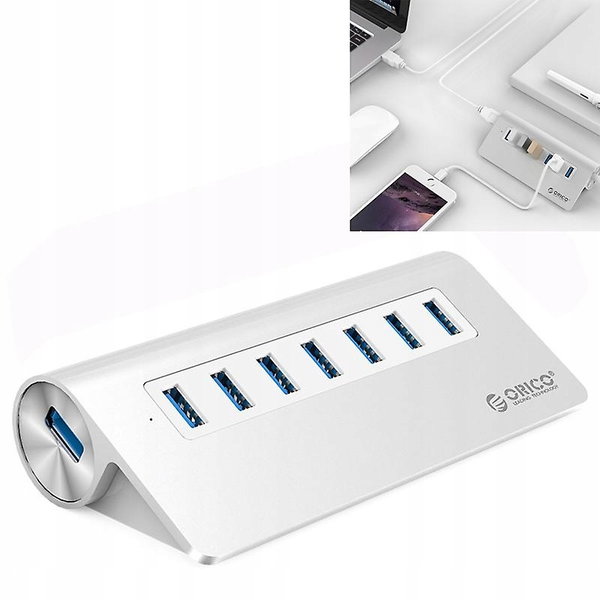 ORICO M3U7-G2 Aluminum Alloy 7 USB 3.2 Ports 10G HUB