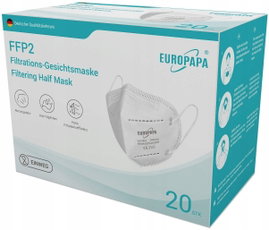 Maseczki chirurgiczne EUROPAPA FFP2 20 szt.