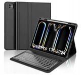 IVEOPPE Klawiatura do iPad Pro 13" 2024 (M4), etui z klawiaturą AZERTY