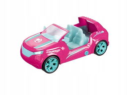 Barbie Samochód zabawka dla dzieci sterowany różowy SUV USZKODZONY