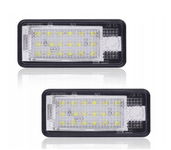 URAQT Lampa oświetlenia tablicy rejestracyjnej 12 V 24 diody LED 6000 K