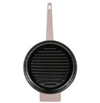 Żeliwna patelnia grillowa Eternal z powłoką emaliowaną 25 cm