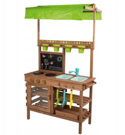 drewniana kuchnia ogrodowa playtive + akcesoria