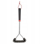 GRILL MEISTER Szczotka druciak do czyszczenia grilla długość 42cm - SZEROKA