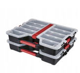 Organizer warsztatowy podwójny parkside 36 x 29 x 12 cm POWYSTAWOWY
