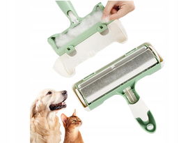 Urządzenie do usuwania sierści zwierząt, wielokrotnego użytku wałek