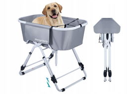 Składana wanna dla psów, z regulacją wysokości 88 x 52 x 102 cm