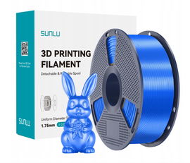 Filament SUNLU PVB transparentny 1,75 mm 0,9-1kg - gładki ceramiczny wydruk