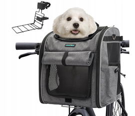 DAISTERN Przedni Kosz Rowerowy dla Psów i Kotów do 10KG POWYSTAWOWY