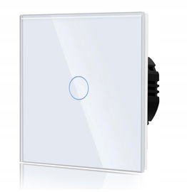 BSEED Dotykowy włącznik światła ze szkła, nowoczesny przełącznik podtynkowy