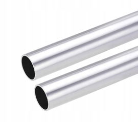 Aluminiowa rura bezszwowa prosta, lekka i odporna 28 mm x 25 mm x 300 mm