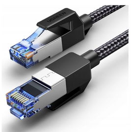 UGREEN Kabel Ethernet Cat8 Płaski Pleciony 40Gbps 2000Mhz 1M