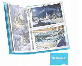 ARTDOT Książka do przechowywania zestawów do malowania A1