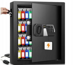 Mejasg Ognioodporna Skrzynka na Klucze z Kodem Liczbowym (48 Kluczy)