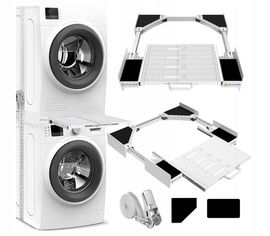 NIUXX Zestaw do układania pralek z paskiem grzechotkowym do pralki 53-68 cm