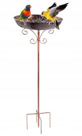 Poidło dla ptaków, stojące, 76 x 24 cm, do ogrodu, poidło wodne POWYSTAWOWY