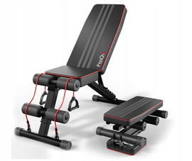 Regulowana ławka obciążająca do domowej siłowni POWYSTAWOWY