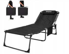 KingCamp Nadwymiarowy leżak składany z 5-stopniową regulacją Leżak