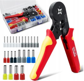 CCLIFE Szczypce zaciskowe 1200 tulejek kablowych 0,25-10 mm