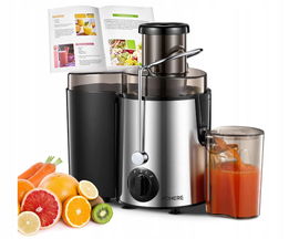 FOHERE Sokowirówka do owoców i warzyw ekstraktor 800 W POWYSTAWOWY