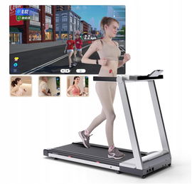 Bieżnia Superun 3,5 KM, udźwig 158 kg, z nachyleniem 16 km/h czarno-szary