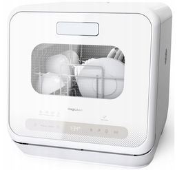 Magicplux Mini Zmywarka 4 Nakrycia, 6+1 Programów, Kemping USZKODZONY