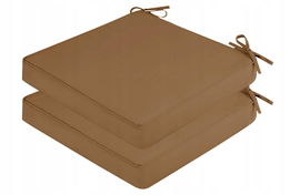 Wodoodporne poduszki na krzesła z pianki z pamięcią kształtu 50 x 50 x 7 cm