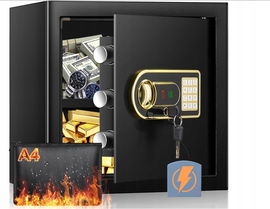 Mejasg 40L Ognioodporny sejf z wodoodporną przegrodą na dokumenty