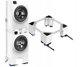 Podstawa pralki NIUXX z kółkami hamulcowymi regulowana podstawa 19,5 cm